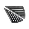 Triangle louver shark gill shaped rear window decorative window vent for Ford Focus MK2 2005-2013 hatchback 4D