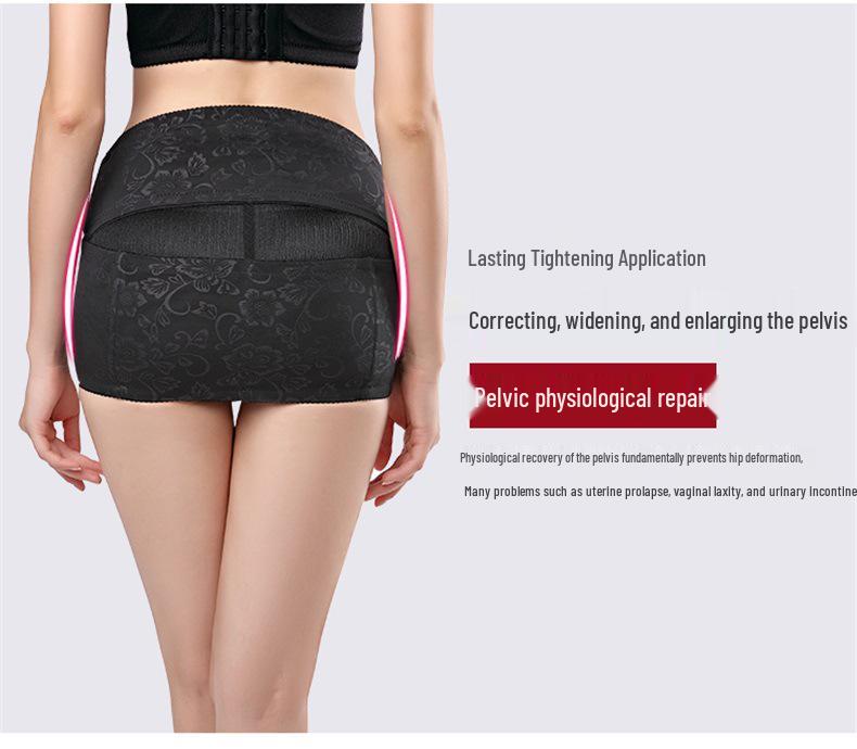 Front Buckle Waist and Pelvic Correction Belt: Body Shaping, Waist Slimming, Hip Lifting, Abdomen Tightening, Postpartum Support