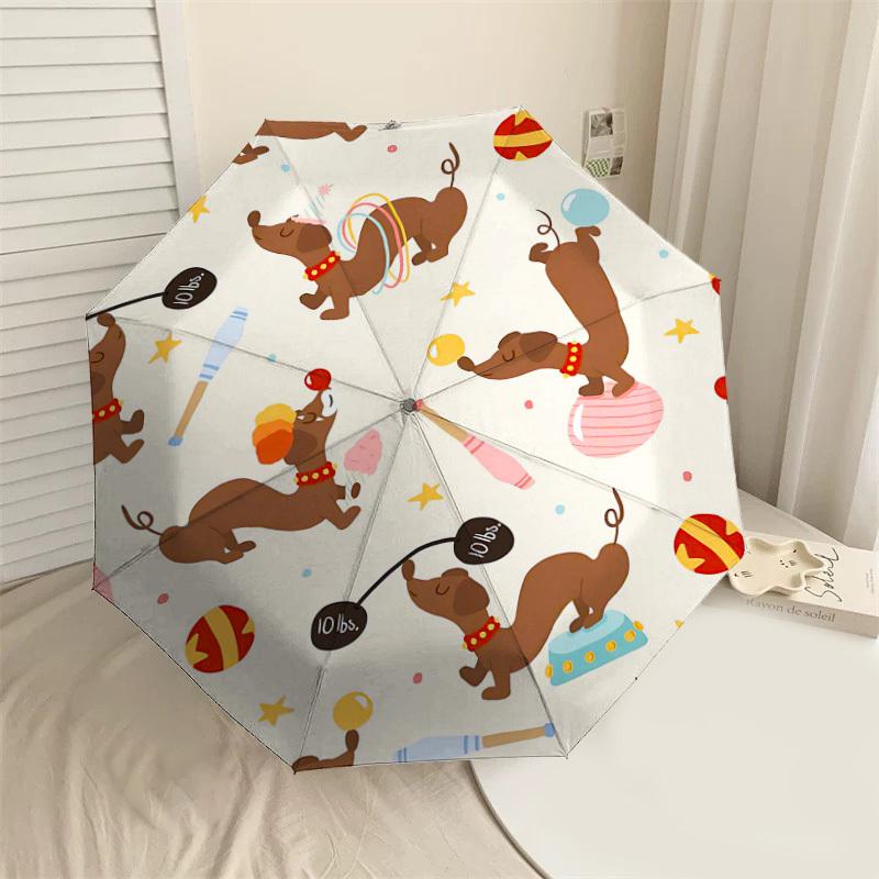 

1PC Dogs Toys Umbrella-8-Rib Reinforced, Automatic Open, Lightweight & Durable, Fashion Accessory for Outdoor-L0344