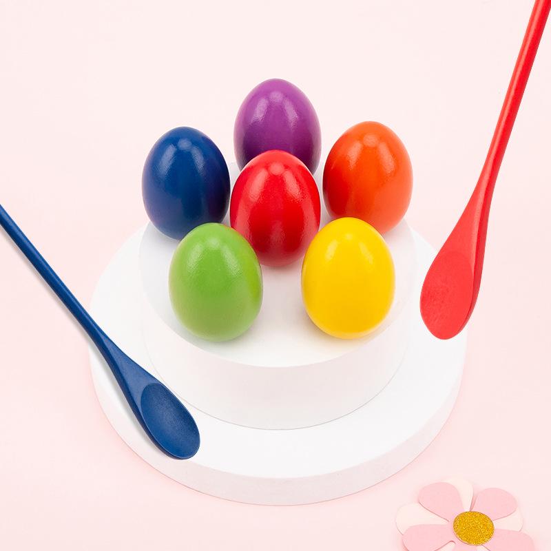 Wooden Spoon & Ball Balance Toy for Kids: Outdoor Sensory Integration & Parent-Child Play
