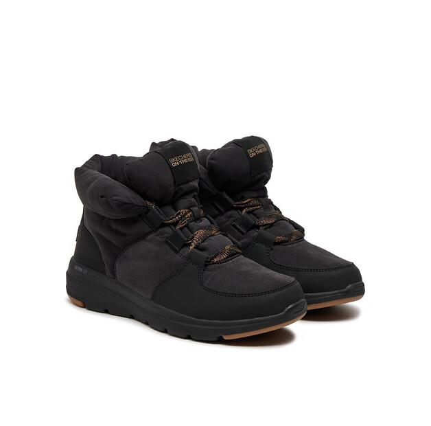 Skechers On-The-Go Glacial Ultra Ankle Boots — Trend Up 144194/BLK Black