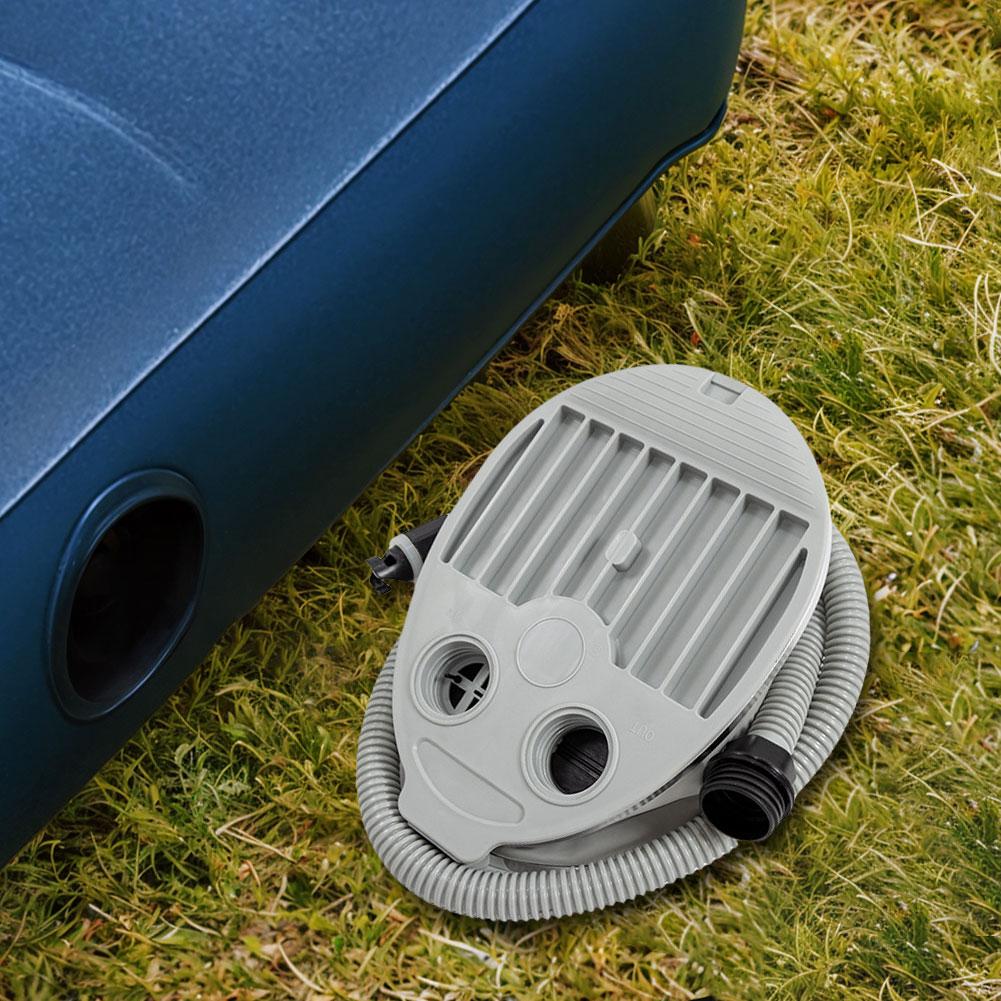 5L Portable Inflatable Air Pump High Volume Foot Air Pump Portable Air Inflator for Inflatable Boats Beds Swimming Rings