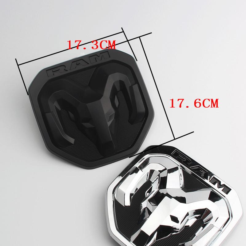 GXP1 Gemodificeerd ABS Schedel Auto Achter Logo Embleem voor Dodge 2019 RAM 1500 2500 3500 Sport Laramie Rebel Big Horn 4x4 Achterklep Sticker
