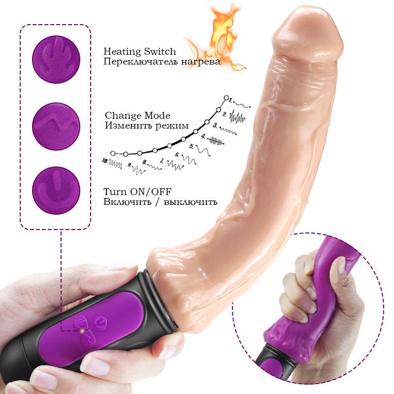 Female Automatic Sex Machine Telescopic Dildo Vibrator Realistic Dildo Female Masturbator Sex Toys SX