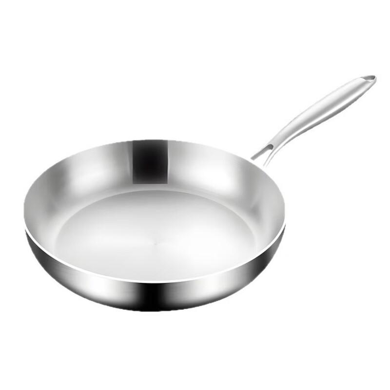 Abay 32cm Stainless Steel Deep Frying Pan