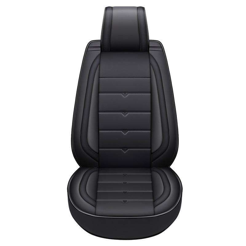 A2 Cartoon Full Leather Car Seat Cushion - New Devil Design