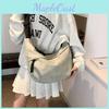 Stylish Unisex Large Canvas Crossbody Bag With Water-resistant Design Perfect For Daily Use