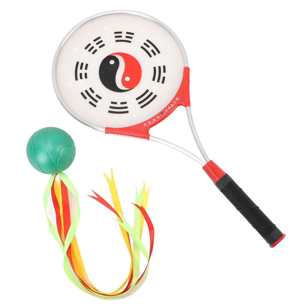 Tai Chi Raketa Měkká Lehká Hliníková Slitina Tai Chi Míč Raketa Set pro Cvičení Seniorů