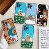 Cartoon Animation D-Dinotaeng Phone Case For IPhone 17 Air 16 15 14 13 Pro Max 11 12 Black Silicone Cover