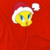 Looney Tunes Childrens/Kids Tweety Santa Hat T-Shirt