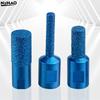 Vacuum Brazed Core Drill Bit Set 6 10 15mm Milling Cutter for Angle Grinder Quick Tile Marble Cutting Home Improvement