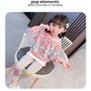 Girls Fall Spring Casual Hoodie Set Toddler Baby Two Piece Outfit Fashionable Sweatshirt Suit