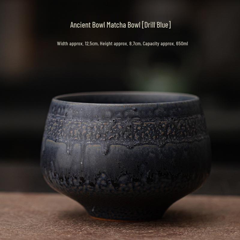 Song Dynasty Ceramic Matcha Set: Bowl, Whisk & Accessories