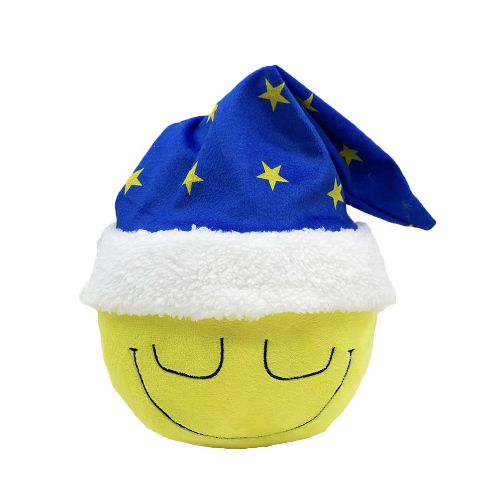 

Dozing Dozer Plush Toy With Smile Hat For Kids Sleep Comfort