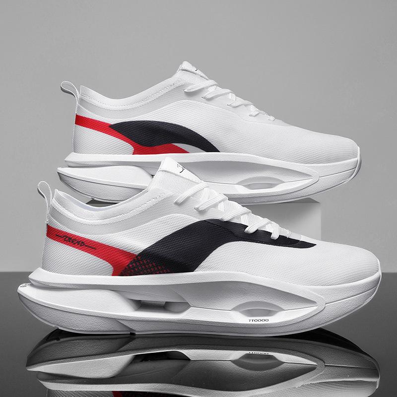 Professional Running Shoes Men's Summer New Racing Boys' Running Shoes Ultra-Light Shock-Absorbing Youth Sports Shoes