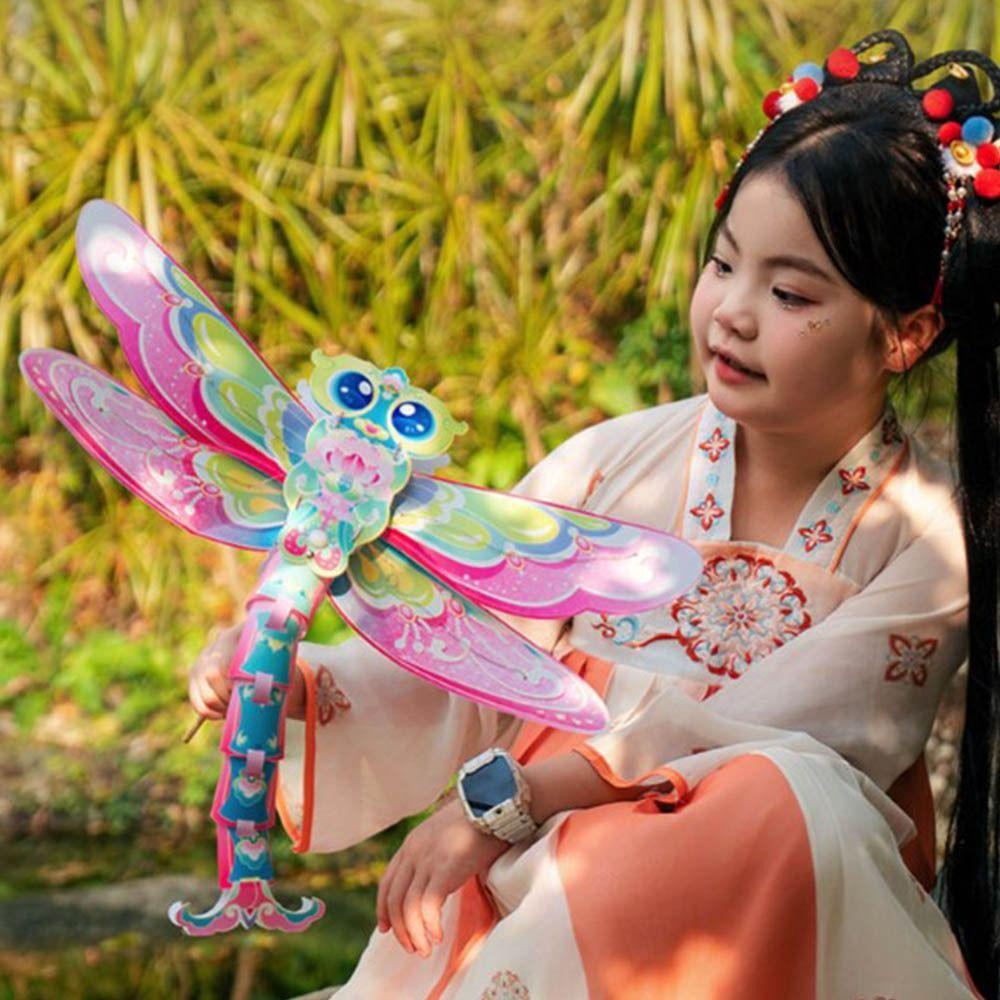 Can Carry and Hold Handheld Butterfly lantern DIY Portable Dragonfly Lamp  Props