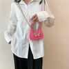 Niche Bow Handbag New Style Sweet and Cool Mini Lipstick Chain Bag Crossbody Bag Women