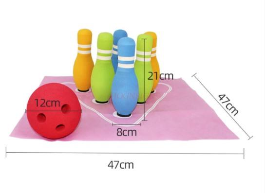 Kindergarten Indoor Sports Game Props Soft Bowling Children'S Toy Ball Sense Training Body Intelligent Equipment