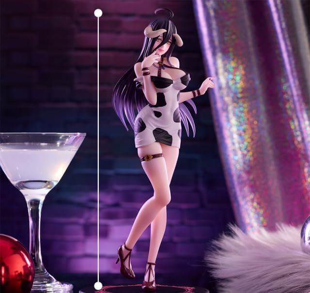 Overlord Trio-Try-iT Figure Albedo Mini Dress Cow Print Ver. Figure