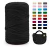 Chunky Large Roll 400g T-shirt Yarn for DIY Knitting, Crochet, Bags & Floor Mats