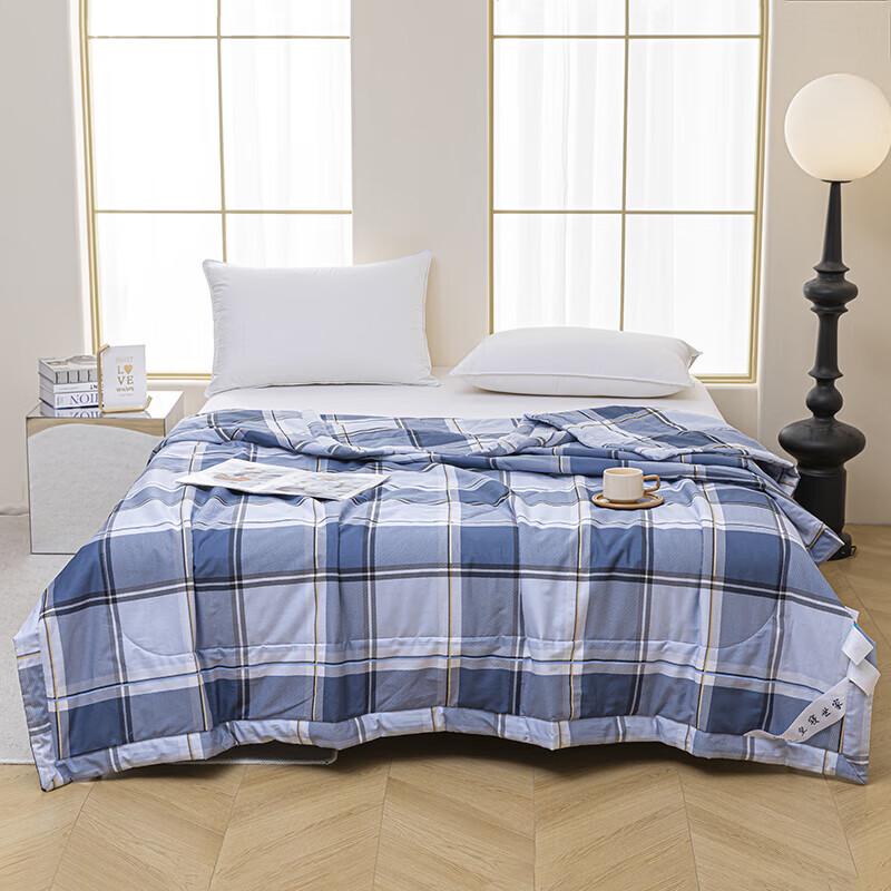 

Royal Sleep Home Cotton Checkered Summer Quilt
