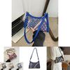 Stylish Retro Canvas Shoulder Bag For Women With Chic Design Ideal For Daily Use