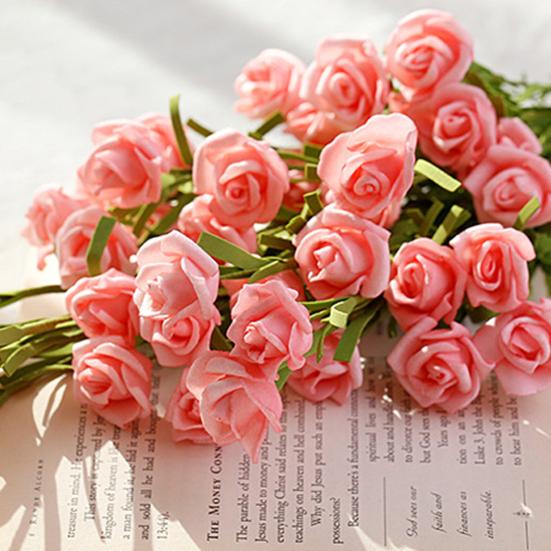 Modern Fake Flower Flexible Colorful Realistic