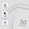 50 Pack Acid-Free Crystal Clear Sleeves Storage Bags for 8.5x11 Art Prints/Pictures/Photos/Framing Mat Mattes (Bag Size: 9"x11 3/7")