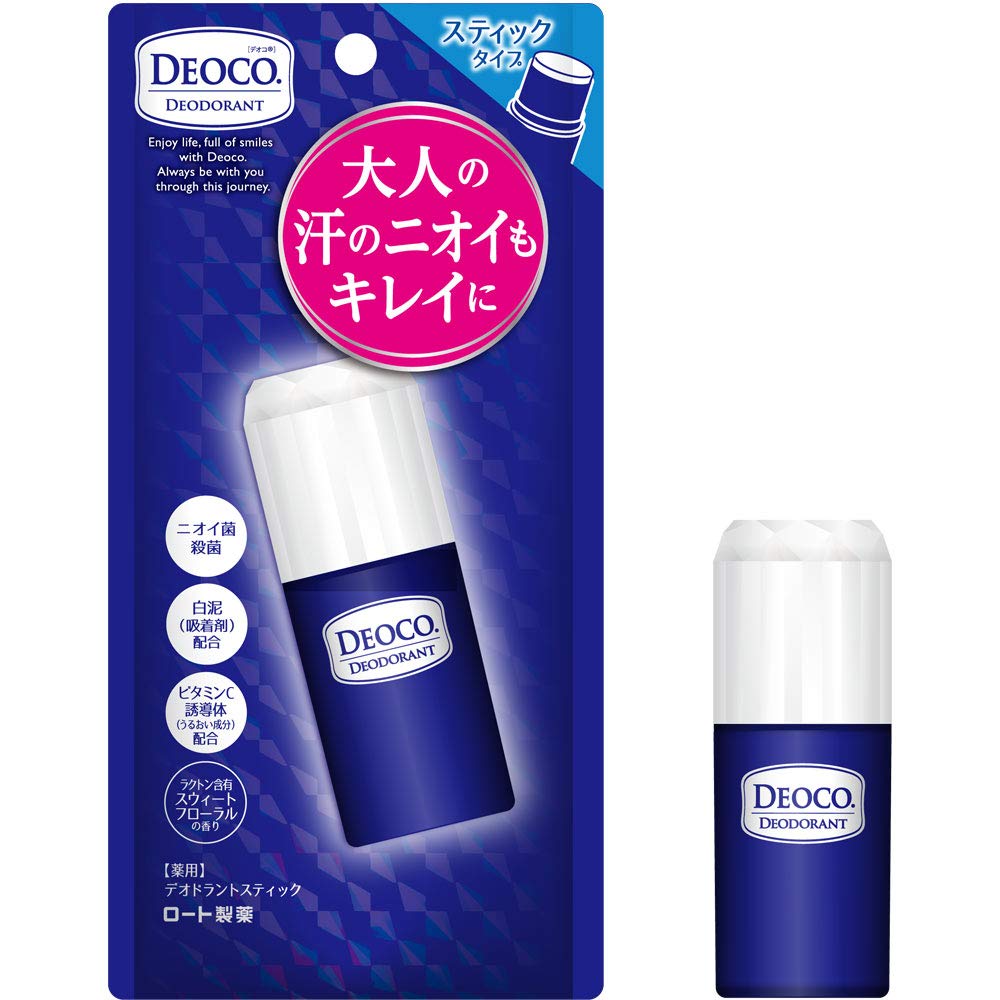 DEOCO Medicated Deodorant 13g Sweet Floral Stick, (Contains Lactone, Scent) [Quasi-drug]