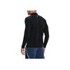Under Armour 1/2 Zip Running Sports T-Shirt Men Tops Black 1361474-001