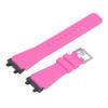 Smart Watch Band for Men Women Metal Silicone Solid Color Elastic Soft Smartwatch Replacement Strap
