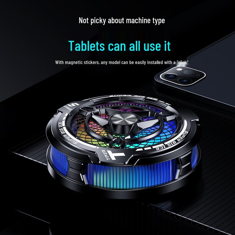 2025 Tablet Cooler: 45W High Power, Silent Freezing with AI Temperature Control & FS12 Digital Display