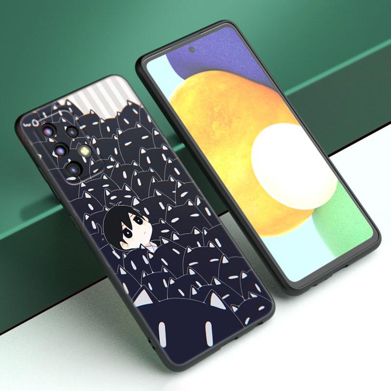 Omori Game Fanart Phone Case For Samsung A04 A21 A30 A50 A52 S A13 A14 A22 A23 A32 A53 A73 5G A11 A12 A31 A33 A51 A70 A71 A72
