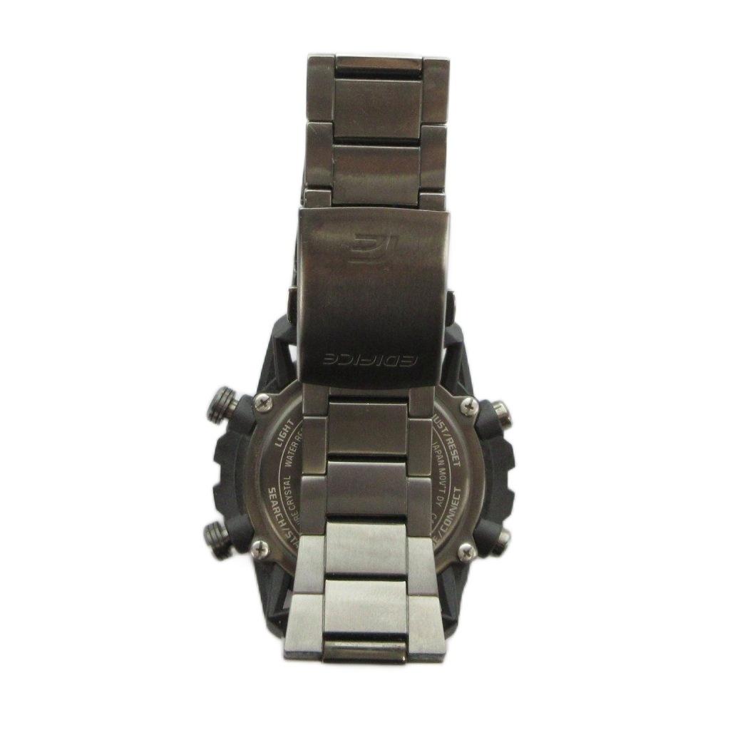 Casio EDIFICE Solar ECB-2000 Watch, Powered, Analog-Digital, Black, Men's. (GY18 /MQ)