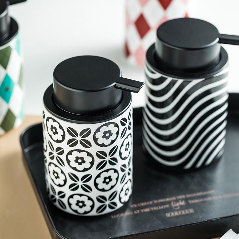 OIMG Ceramic Foaming Dispenser Bottle