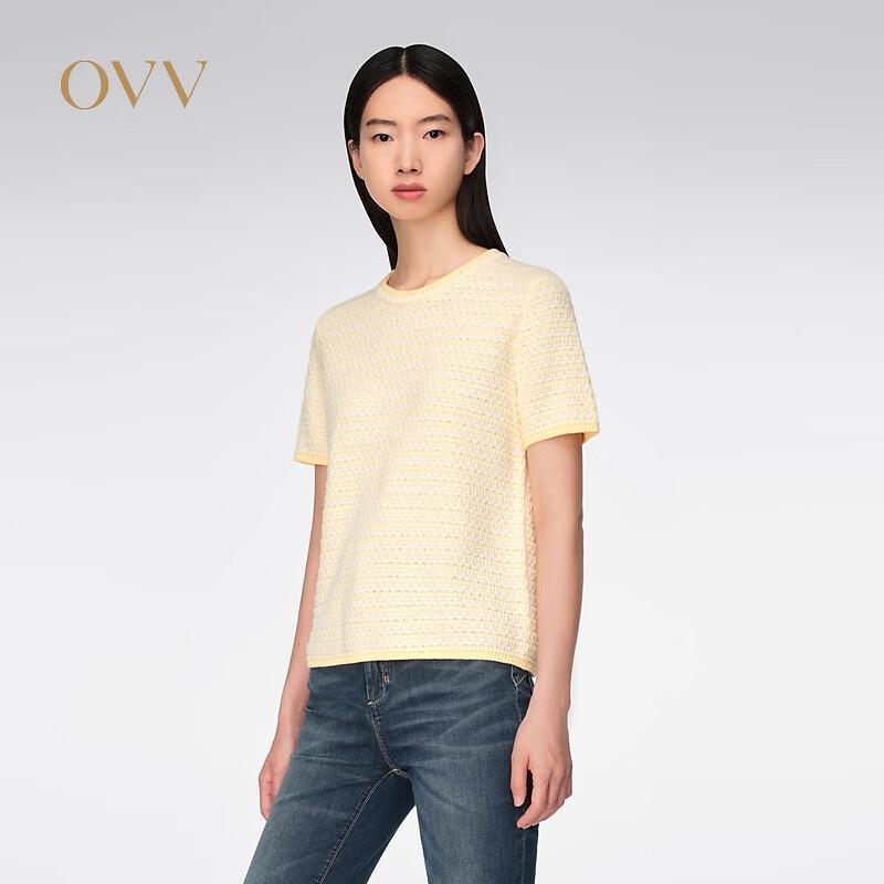 OVV Spring Summer Women s Color Block Knit Top M