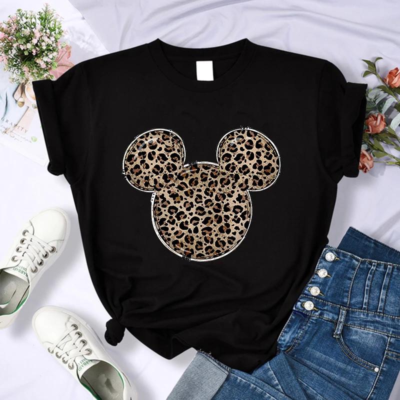 90s Mickey Print Tshirts for Women Fashion Minnie Mouse T Shirt Streetwear FeUnisex Clothes Disney Tshirt