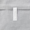 MUJI Washed Duvet Cover, SD, 170 x 210 cm, Gray, 84853050
