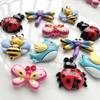 10τμχΝέο Beetle Butterfly Dragonfly Flying Bird Resin Διακοσμητική επίπεδη πλάτη Diy φουρκέτα Αξεσουάρ κατασκευής κινητό τηλέφωνο Επίπεδη πλάτη