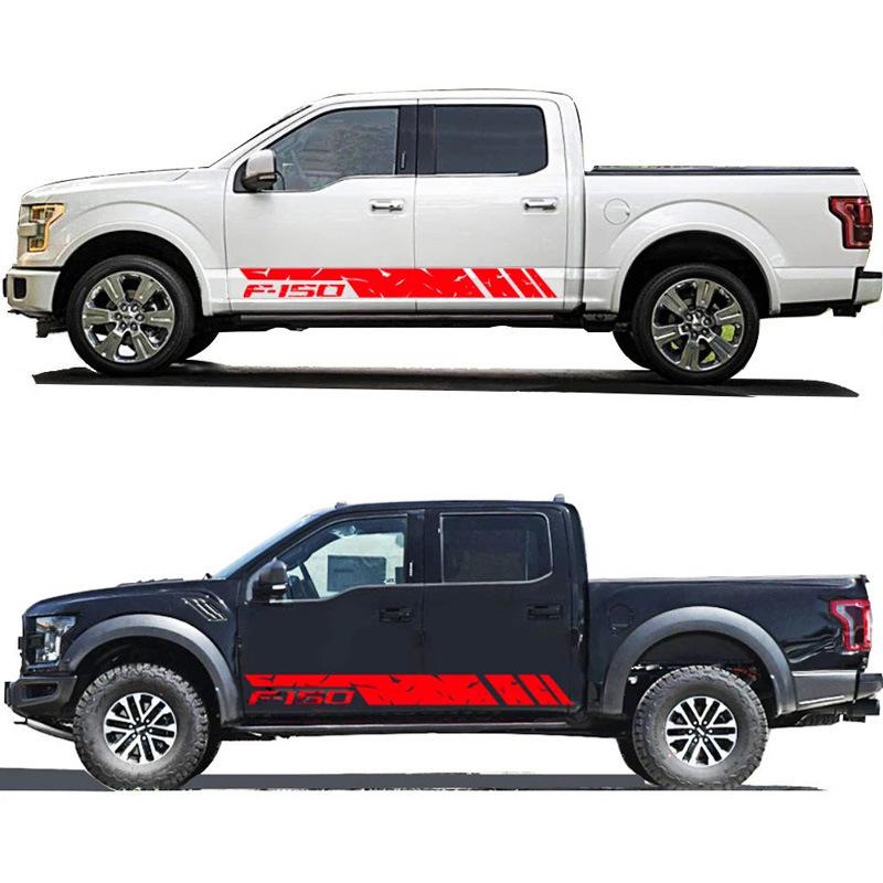 Raptor F150 Side Waistline Body Decal: Car Modification Sticker