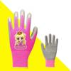 2 Pairs Thickening Kids Work Gloves Cartoon Gardening Gloves  for Student Children