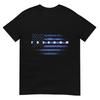 Patriotic Pride Grunge American Flag Freedom T-Shirt
