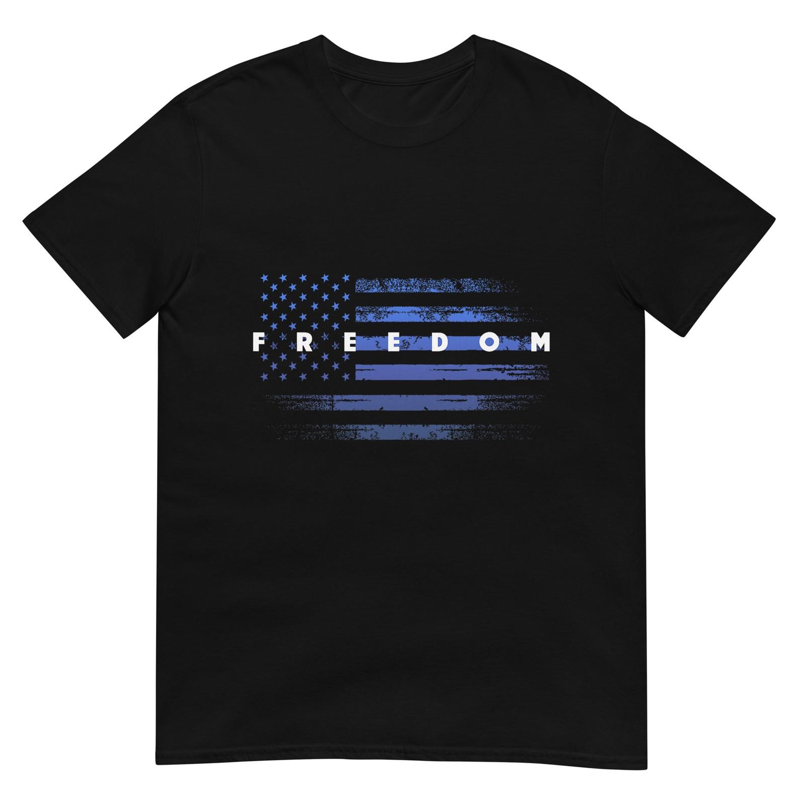 Patriotic Pride Grunge American Flag Freedom T-Shirt XXL