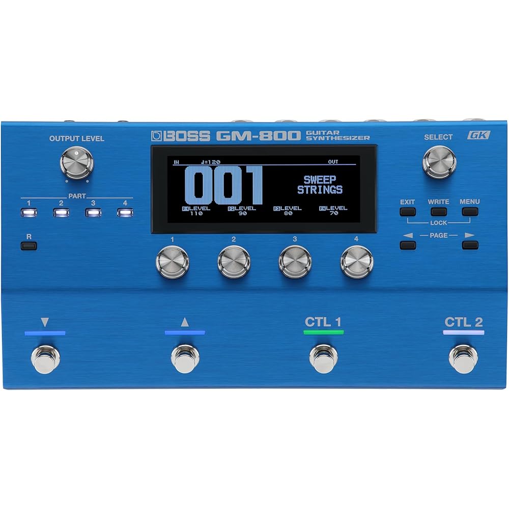 BOSS /GM-800 Guitar Synthesizer Guitar Synth Guitar Synthesizer Boss GM800 GK