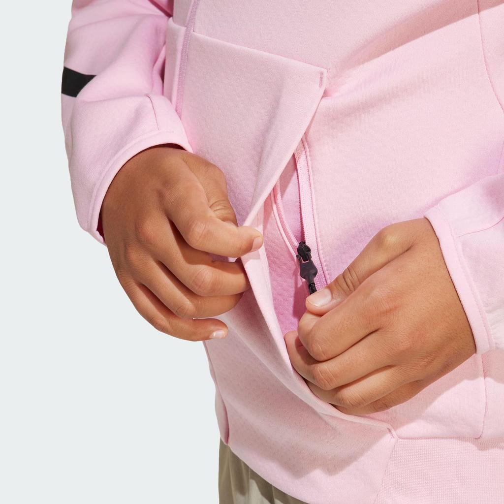 Adidas Grade School Tops Hooded Moderate JC7576