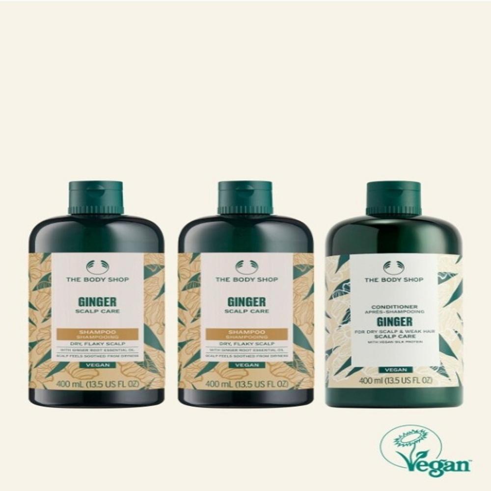 Ginger Shampoo & Conditioner 2+1 Set