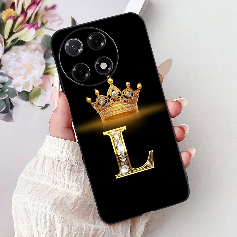 For Tecno Camon 30S Case Camon30 Pro CL8 New Crown Letters Cover Soft Silicone Case For Tecno Camon 30 Premier Camon30 5G Fundas
