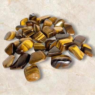 Natural Tiger Eye Polished Tumble Stone Lot, 15-30 MM. Fire Stone Tiger Eye Gemstone, Tiger Eye Tumble Gemstone Lot, Healing Gemstone.