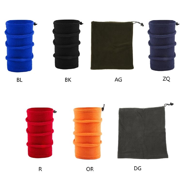 Fleece Neck Male Bandana Neck Warmer Winter Windproof Tube Scarves Neck Gaiter