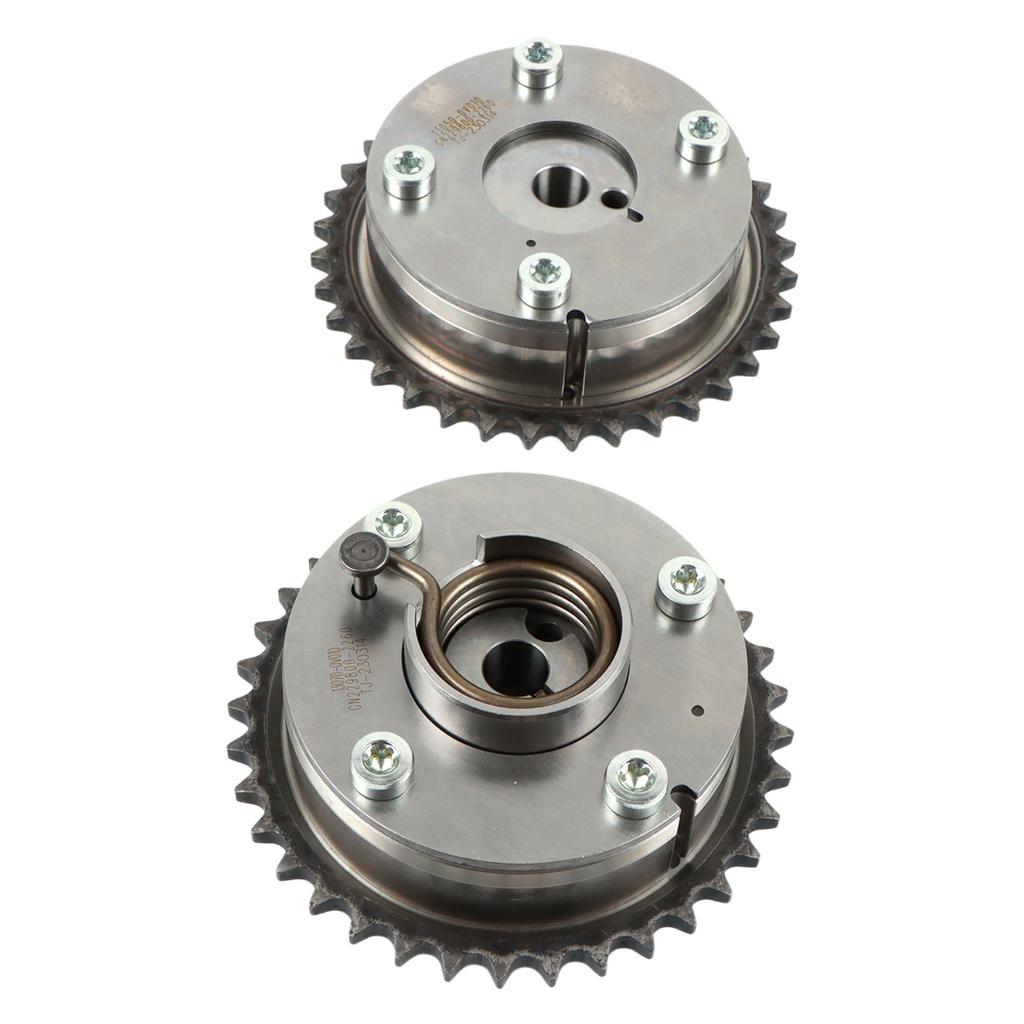 PANGOLIN 2pcs Intake&Exhaust Camshaft Adjuster Gear for Toyota Camry RAV4 Highlander Venza Car Parts 13050-0V010+13070-0V010
